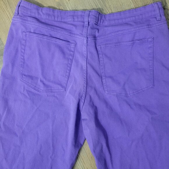 Plus size 20 Purple Mom Jeans - H&M - Picture 4 of 4